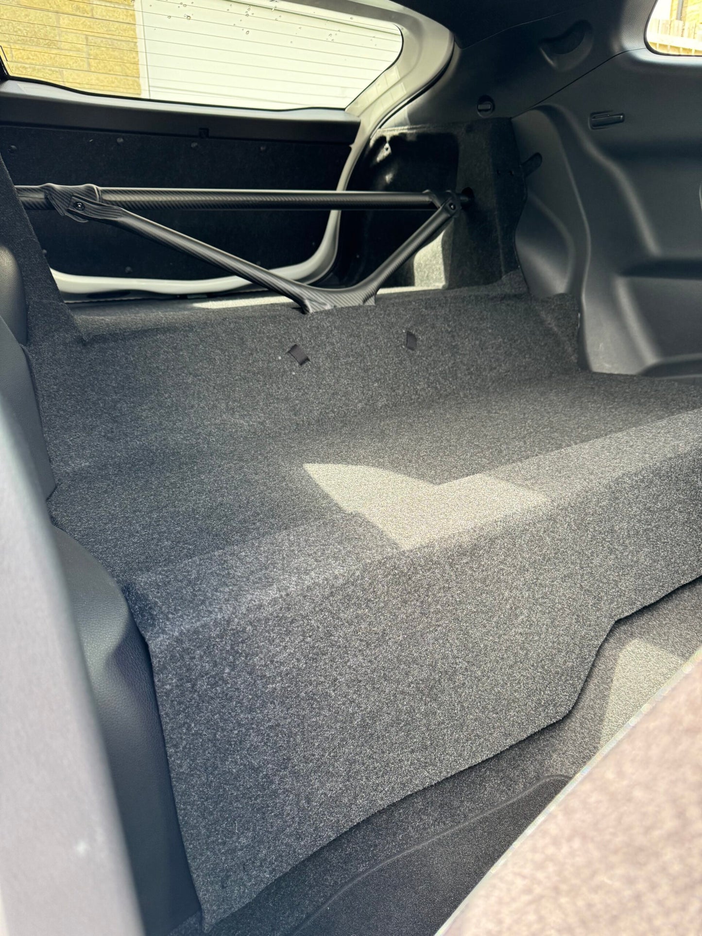 Toyota Yaris GR Carbon Rear Strut Brace & Seat Delete