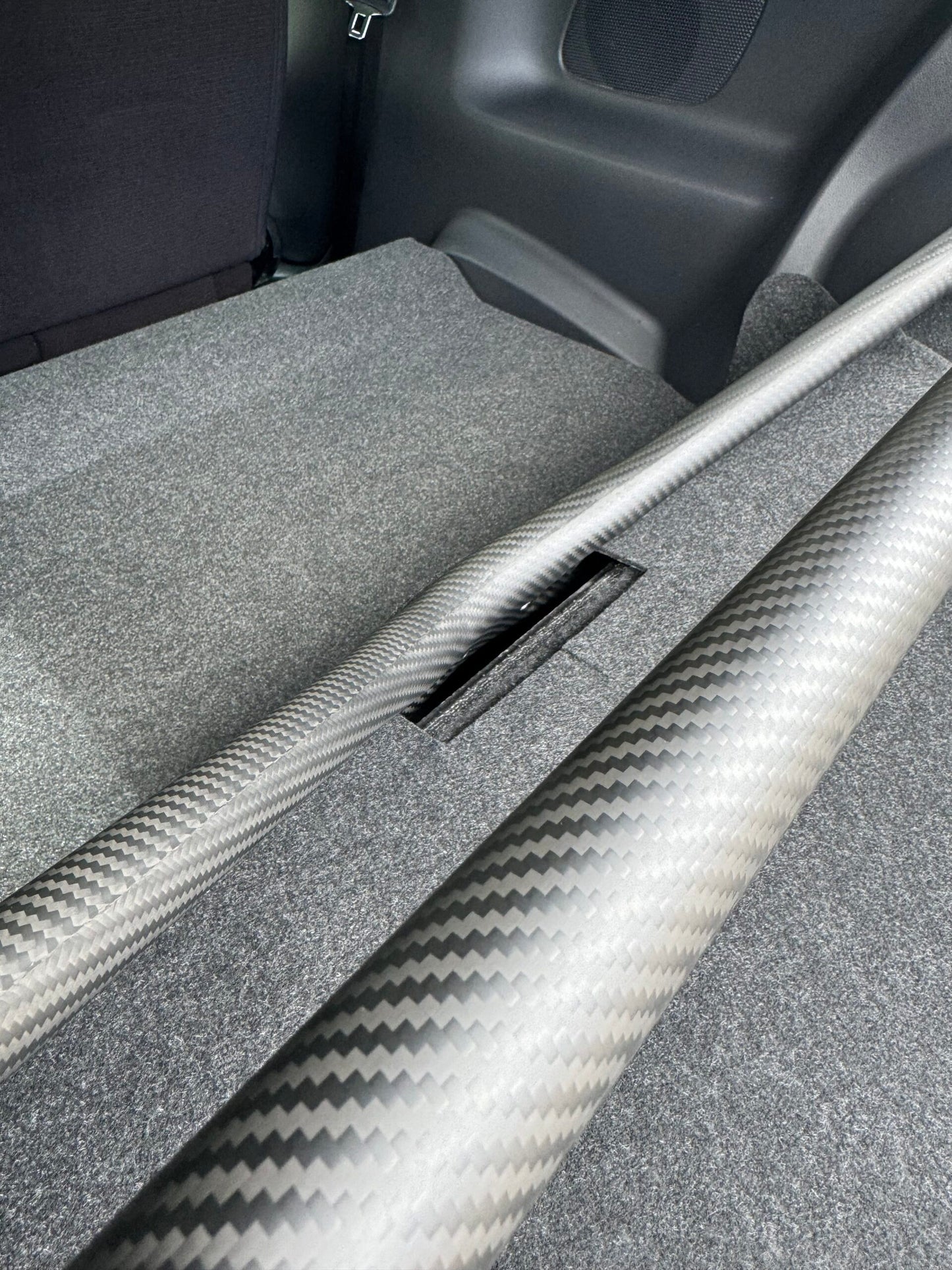 Toyota Yaris GR Carbon Rear Strut Brace & Seat Delete