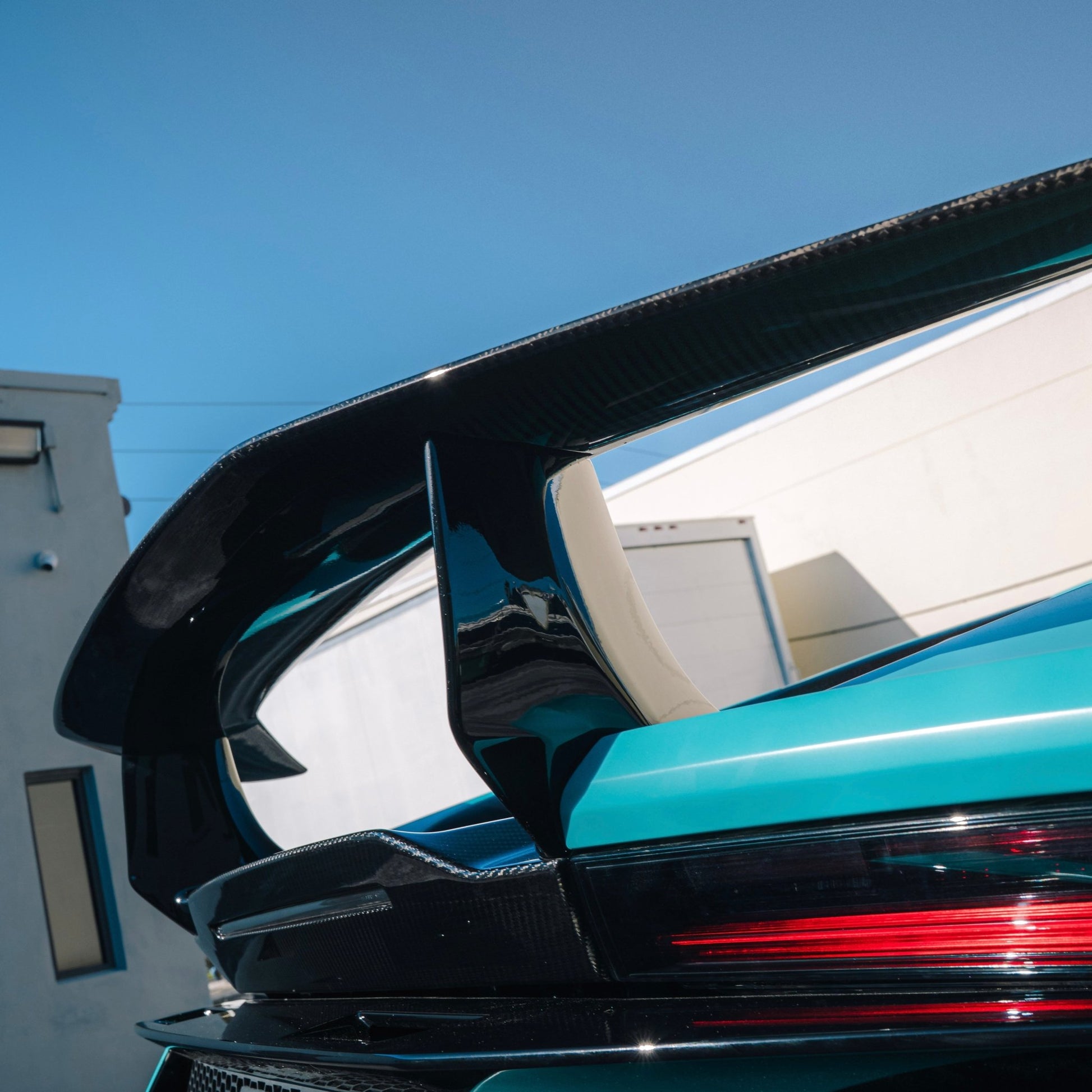 LAMBORGHINI HURACAN TECNICA DTM HEIGHT SPOILER FEET RISER BRACKETS