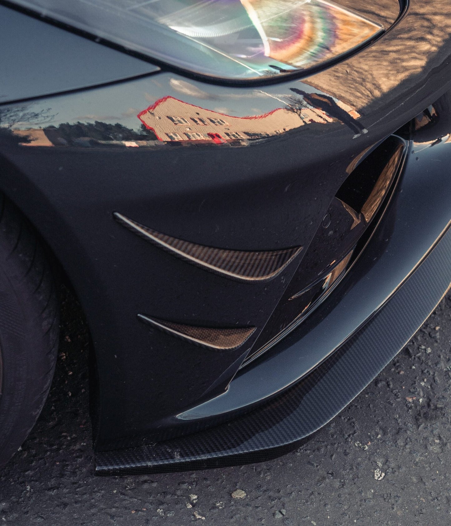 Lotus Emira Carbon Fibre Front Canards