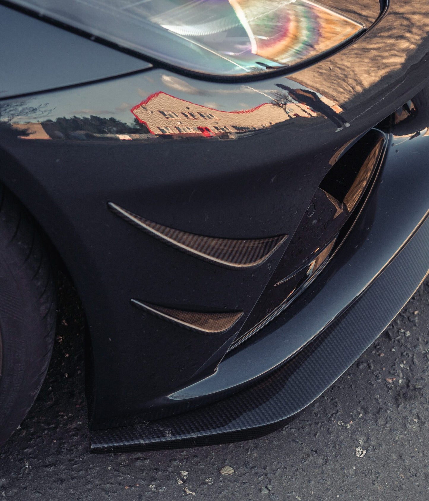 Carbon Fibre Front Canards