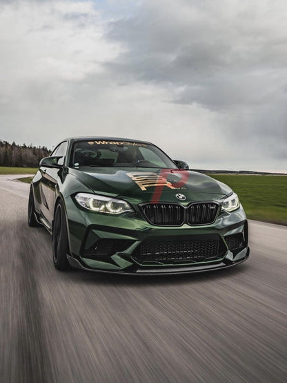 M2 Comp Front Splitter – Dry Carbon Lip for BMW F87 Competition