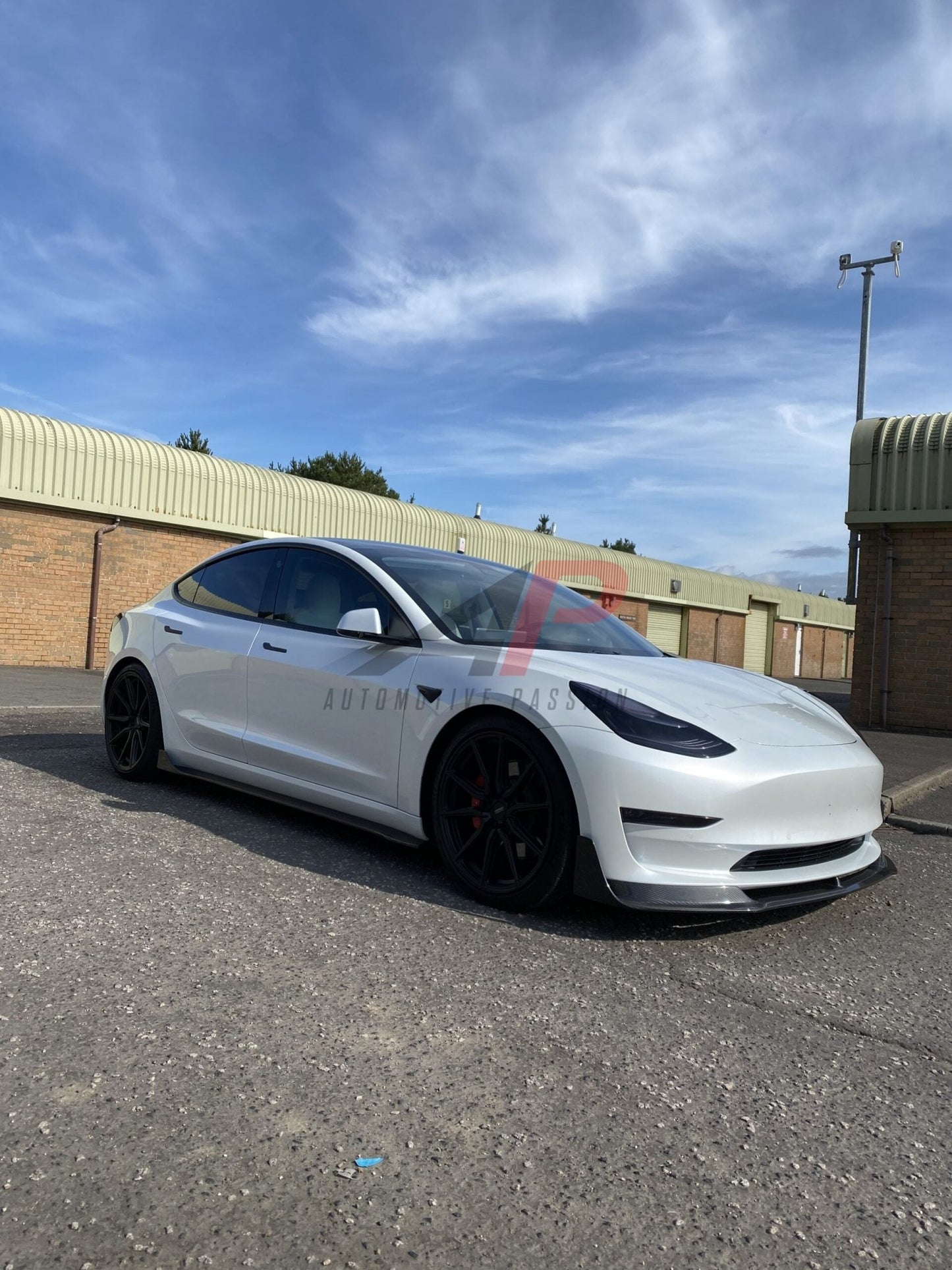 Model 3 Carbon Front Splitter – Dry Carbon Lip for Tesla Aero Upgrade
