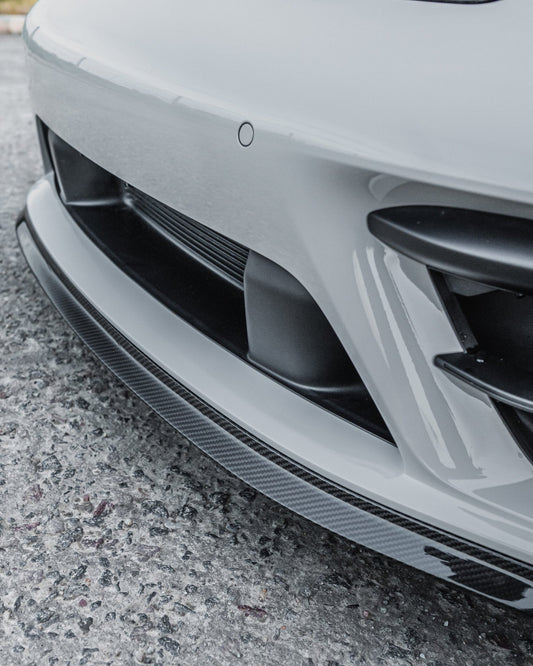 PORSCHE 911 992.1 CARERRA CARBON FIBER FRONT SPLITTER INSERT