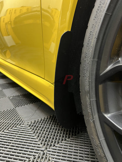 Porsche Front Arch Guards – Mud Flaps for 911, Macan, and Taycan