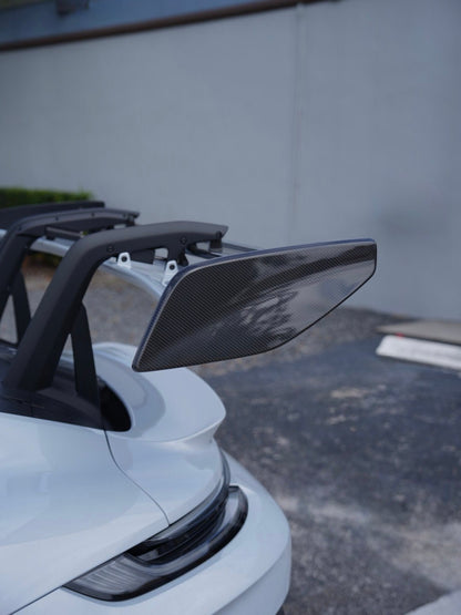 PORSCHE GT3 RS 992 CARBON SPOILER END PANELS REPLACEMENTS