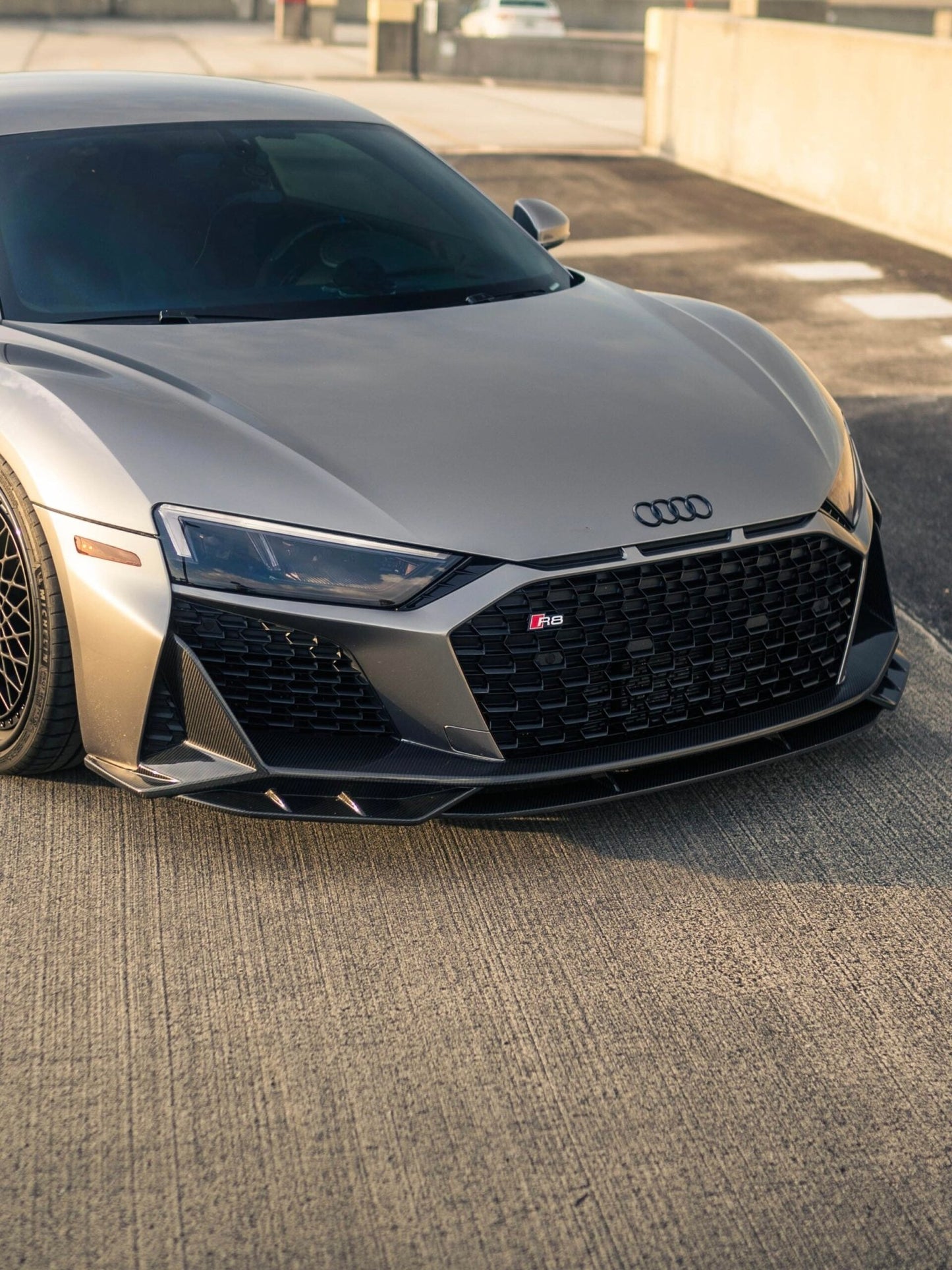 R8 Gen 2 Carbon Front Splitter – Audi R8 FL 2019+ Carbon Fiber Lip Upgrade