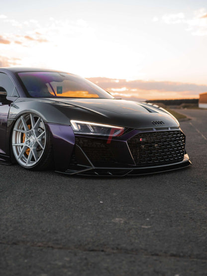 R8 Gen 2 Carbon Front Splitter – Audi R8 FL 2019+ Carbon Fiber Lip Upgrade