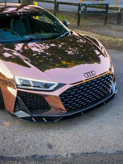 R8 Gen 2 Carbon Front Splitter – Audi R8 FL 2019+ Carbon Fiber Lip Upgrade