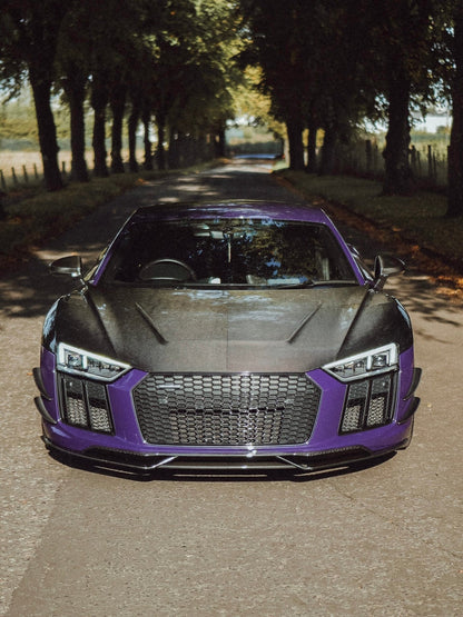 R8 Gen 2 Carbon Hood – Dry Carbon Bonnet for Audi V10 4S Models