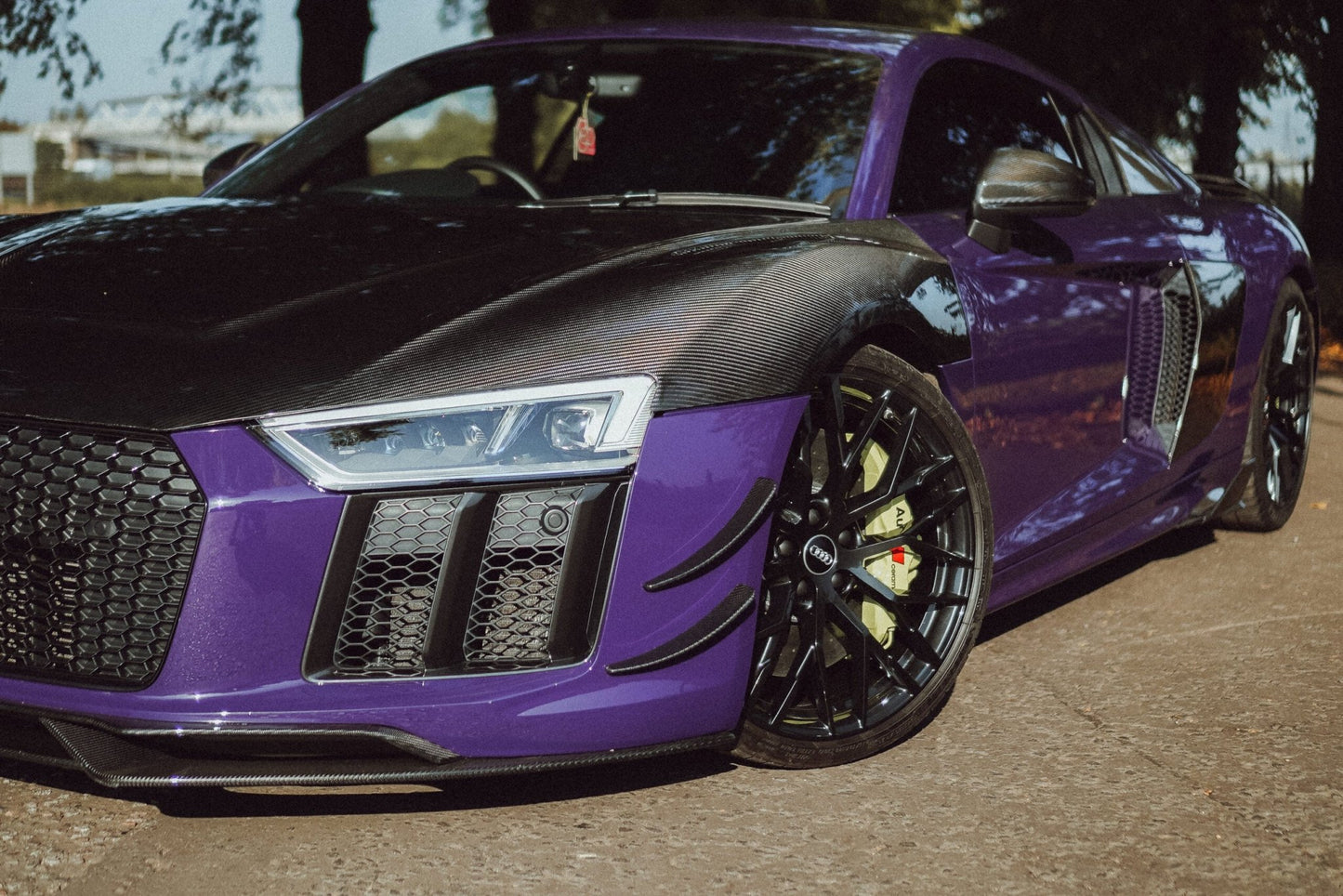 R8 Gen 2 Carbon Hood – Dry Carbon Bonnet for Audi V10 4S Models