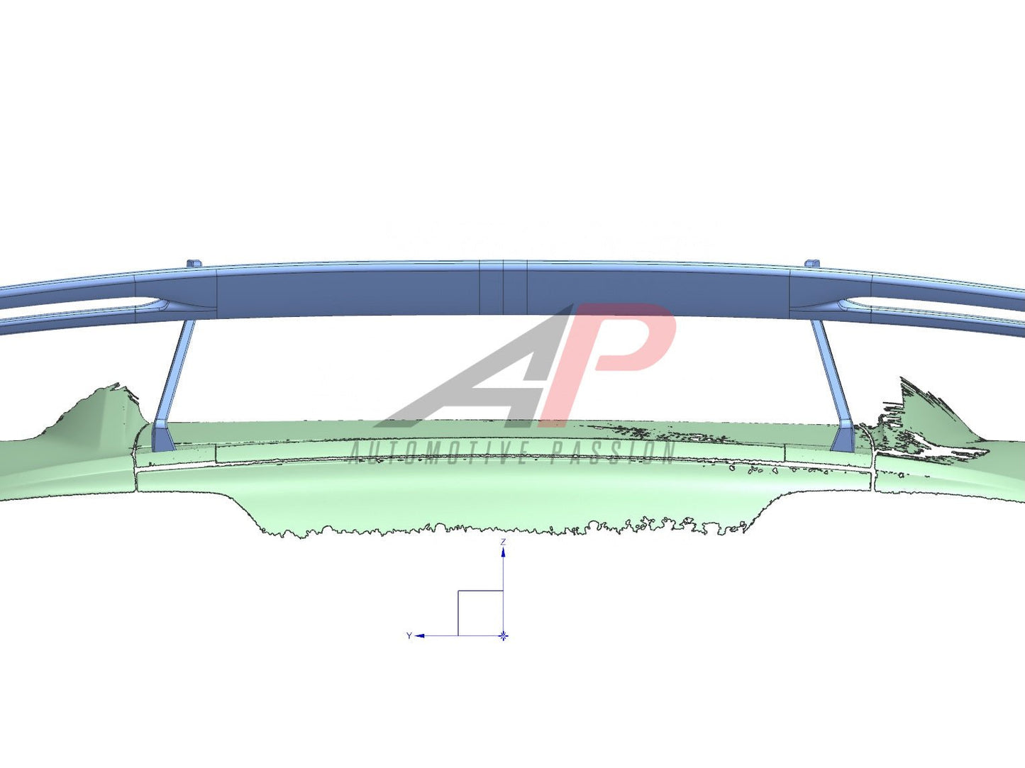 R8 GEN 2 CARBON SPOILER – AUDI R8 GEN 2 DRY CABON FIBER SPOILER/WING AP DESIGN 2016+