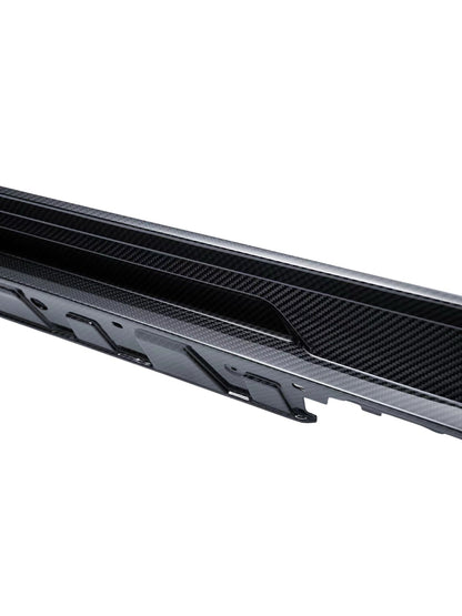 R8 GEN 2 GT SKIRTS - AUDI R8 FULL REPLACEMENT 1 PIECE SKIRT/SILLS GT STYLE 2016-2023