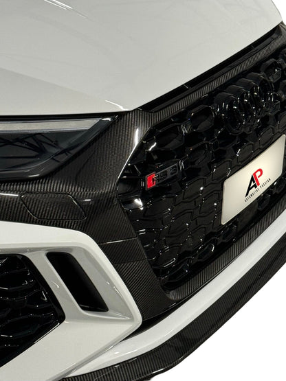 RS3 8Y Carbon Grille – Full Carbon Front Grille Replacement for Audi Gen 1