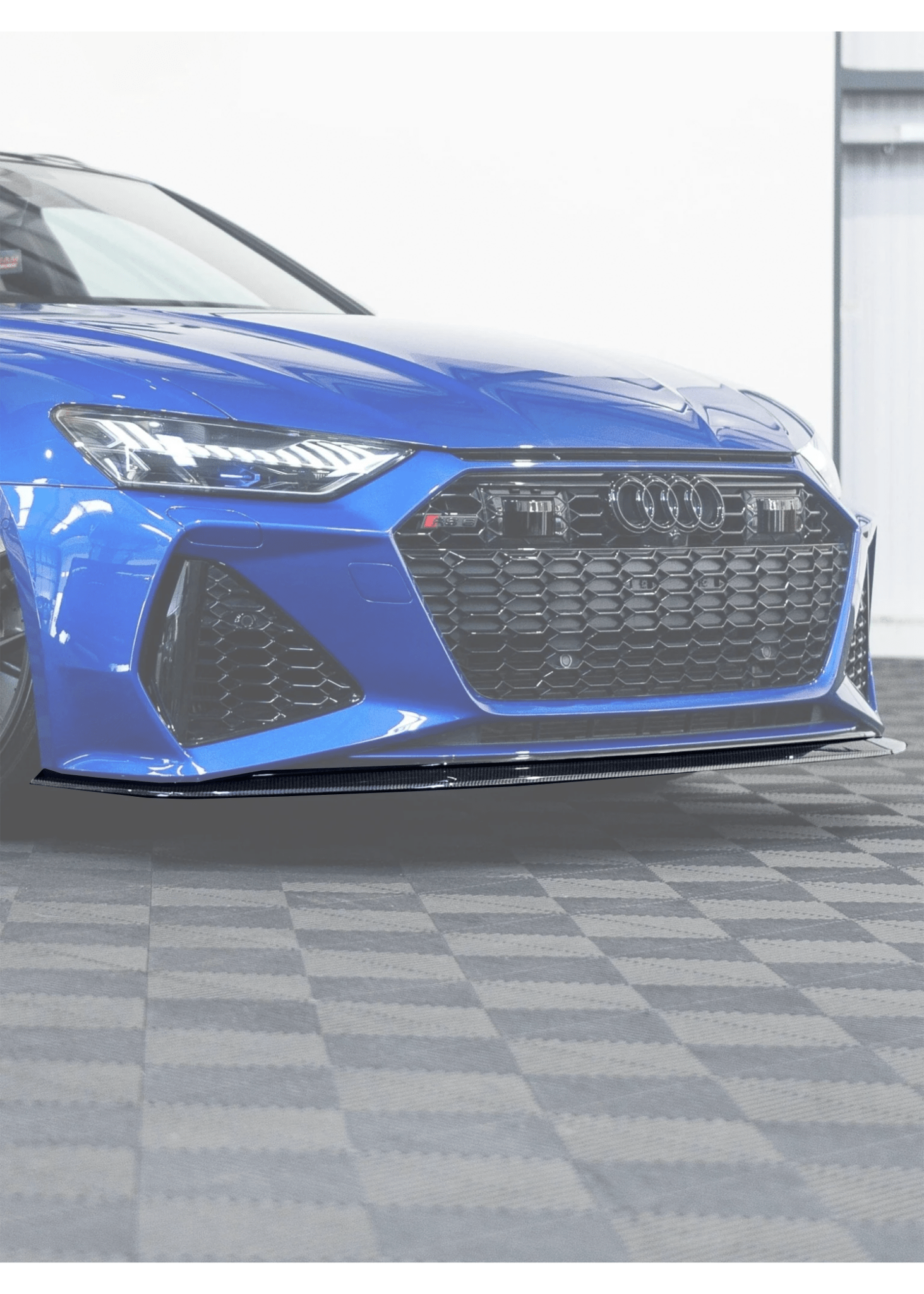 RS6 C8 Front Splitter – Dry Carbon Lip for Audi RS6/RS7 C8