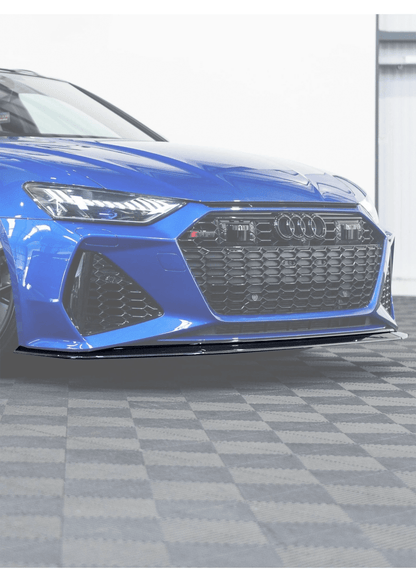 RS6 C8 Front Splitter – Dry Carbon Lip for Audi RS6/RS7 C8