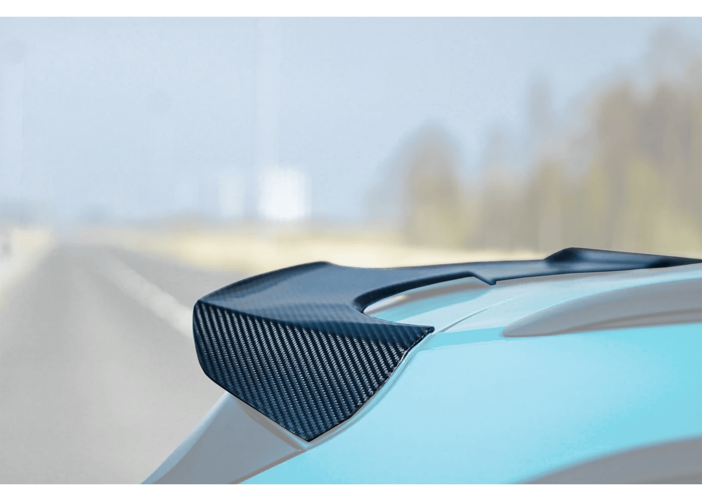 RS6 C8 Roof Spoiler – Dry Carbon Rear Wing Extension for Audi Avant