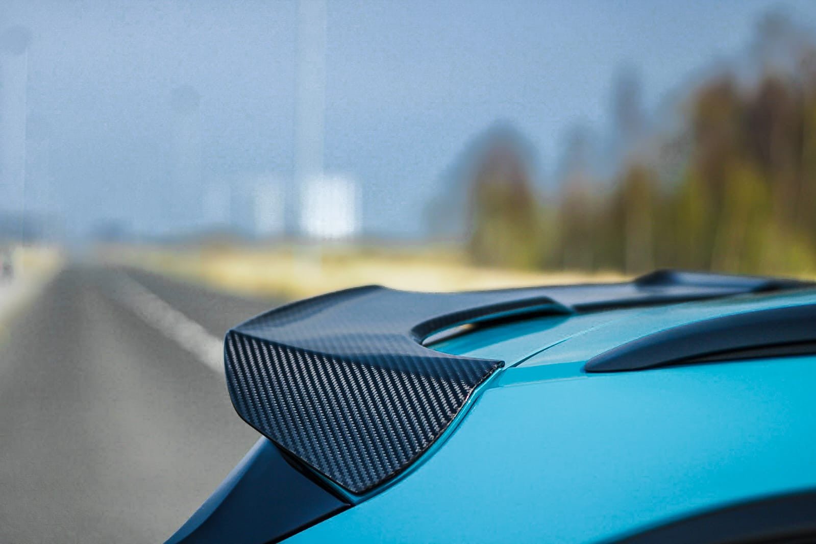 RS6 C8 Roof Spoiler – Dry Carbon Rear Wing Extension for Audi Avant