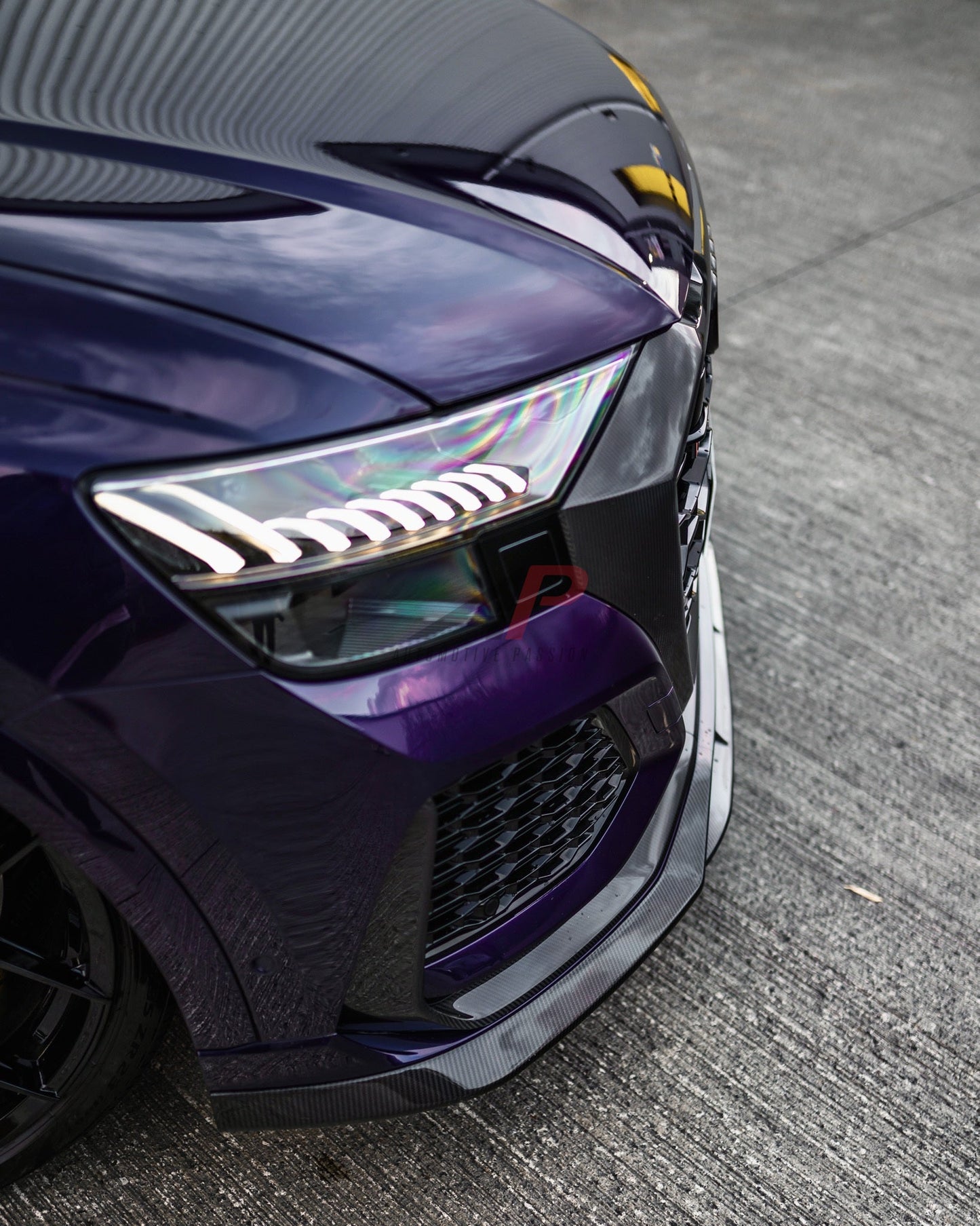 RSQ8 Carbon Front Splitter – Audi RSQ8 Dry Carbon Fiber Front Lip Upgrade
