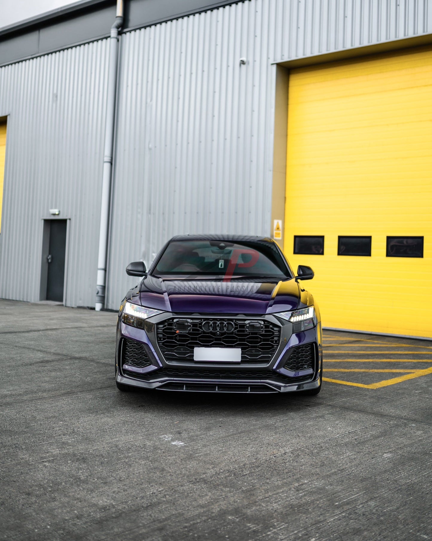 RSQ8 Carbon Front Splitter – Audi RSQ8 Dry Carbon Fiber Front Lip Upgrade