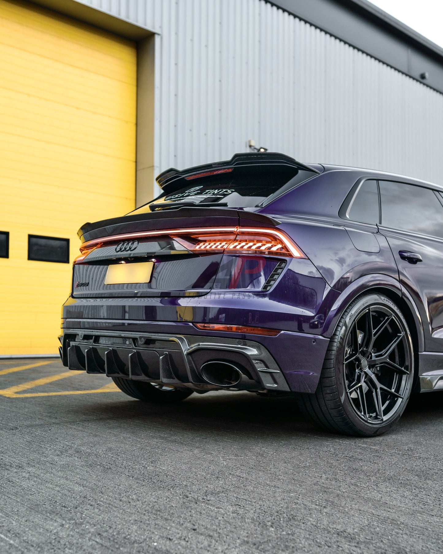 RSQ8 Carbon Rear Diffuser – Audi RSQ8 Carbon Fiber Rear Splitter Upgrade