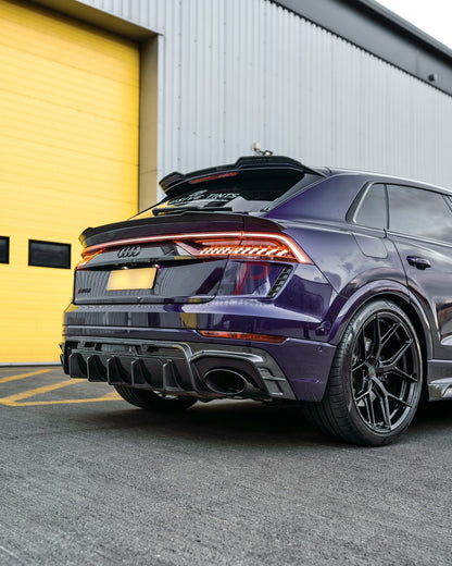 RSQ8 Carbon Rear Diffuser – Audi RSQ8 Carbon Fiber Rear Splitter Upgrade