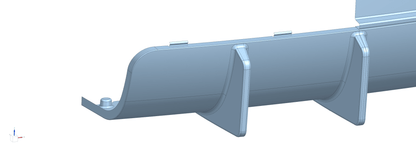 RSQ8 Carbon Rear Diffuser – Audi RSQ8 Carbon Fiber Rear Splitter Upgrade
