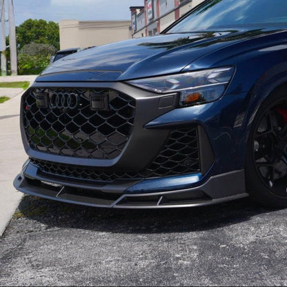 RSQ8 FL GEN 2 Carbon Front Splitter – Audi RSQ8 2025+ Dry Carbon Fiber Front Lip Upgrade