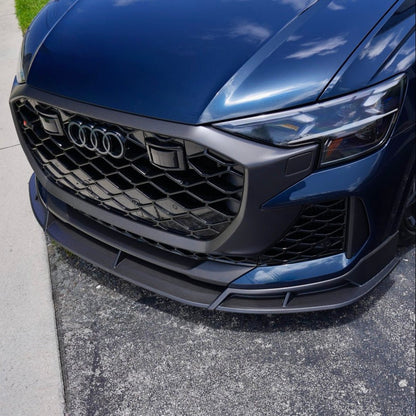 RSQ8 FL GEN 2 Carbon Front Splitter – Audi RSQ8 2025+ Dry Carbon Fiber Front Lip Upgrade