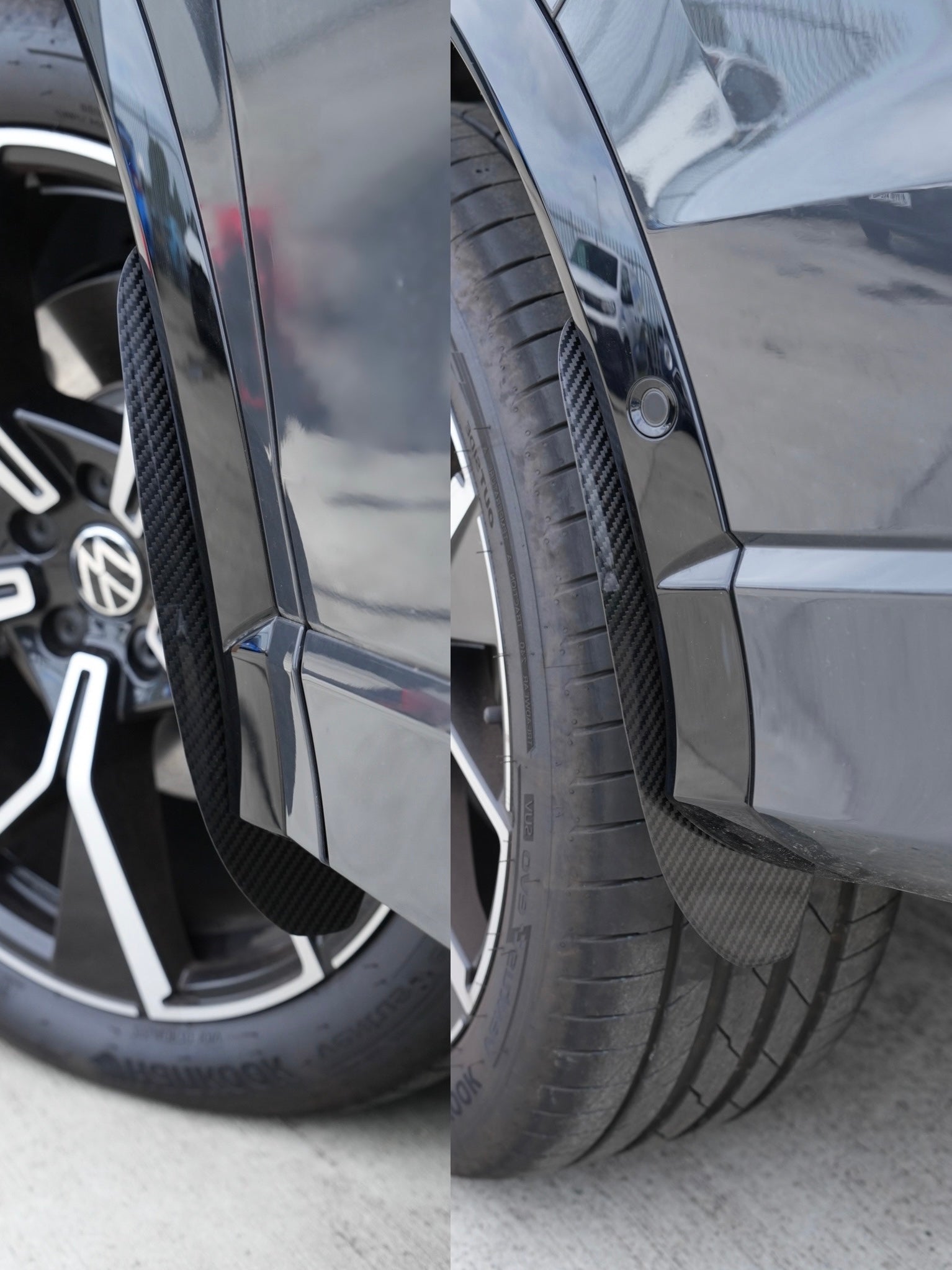 TIGUAN ARCH GUARDS – VW TIGUAN MUDFLAPS 2017+ GEN 2 & GEN 3 ARCH PROTECTION