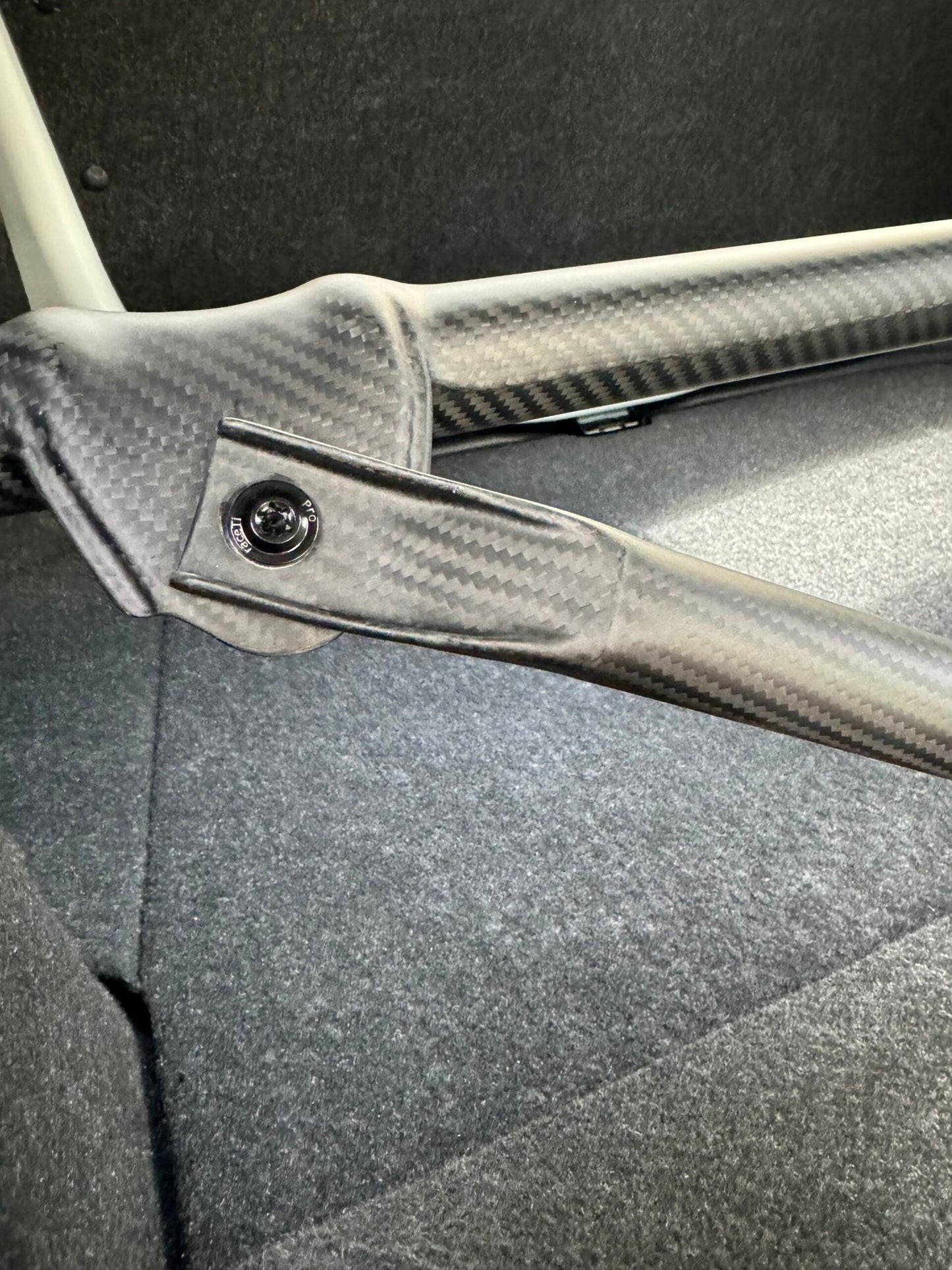 Toyota Yaris GR Carbon Rear Strut Brace & Seat Delete