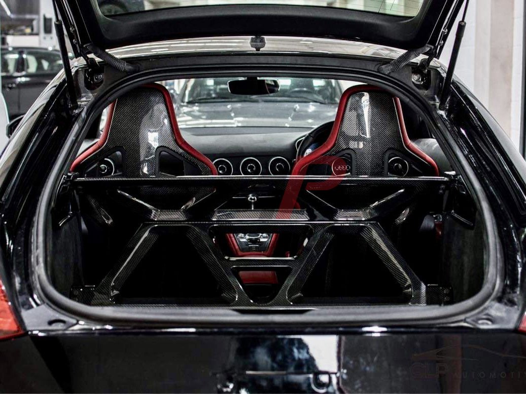 TT 8S Carbon Strut Brace – Rear Seat Delete & Chassis Upgrade