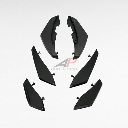 TTRS 8S Front Canards – Pre-Facelift Aero Blades Set of 6