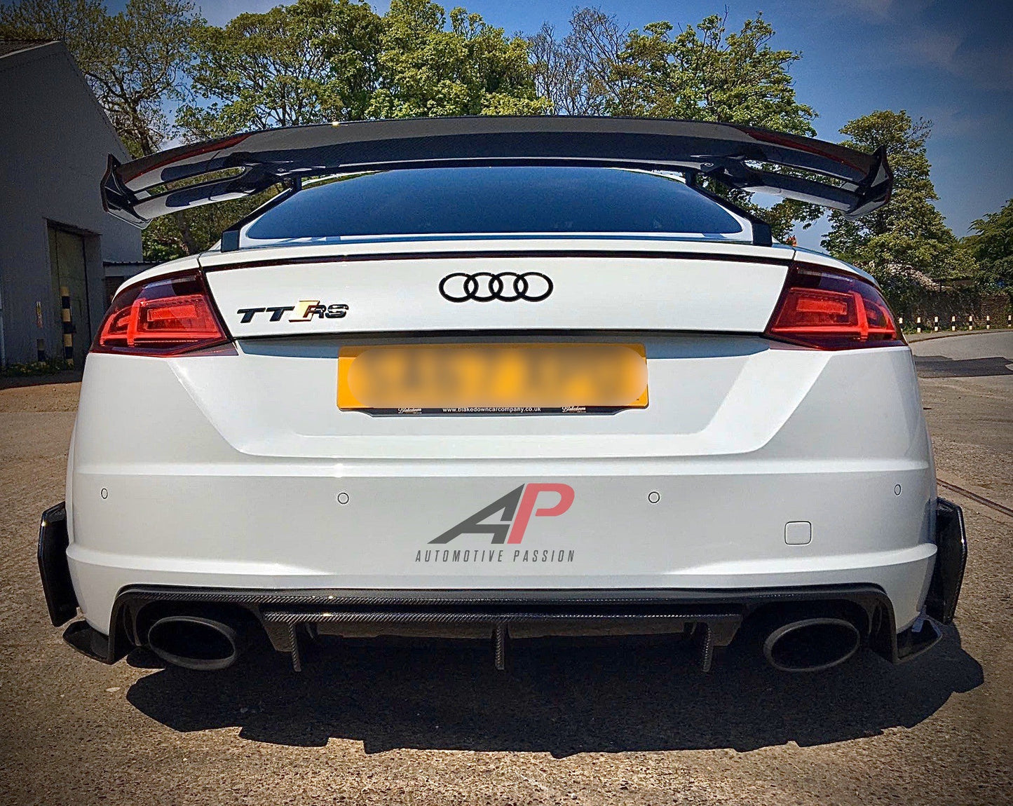 TTRS Carbon Diffuser – AP Design Rear Diffuser for Audi 8S Pre-Facelift
