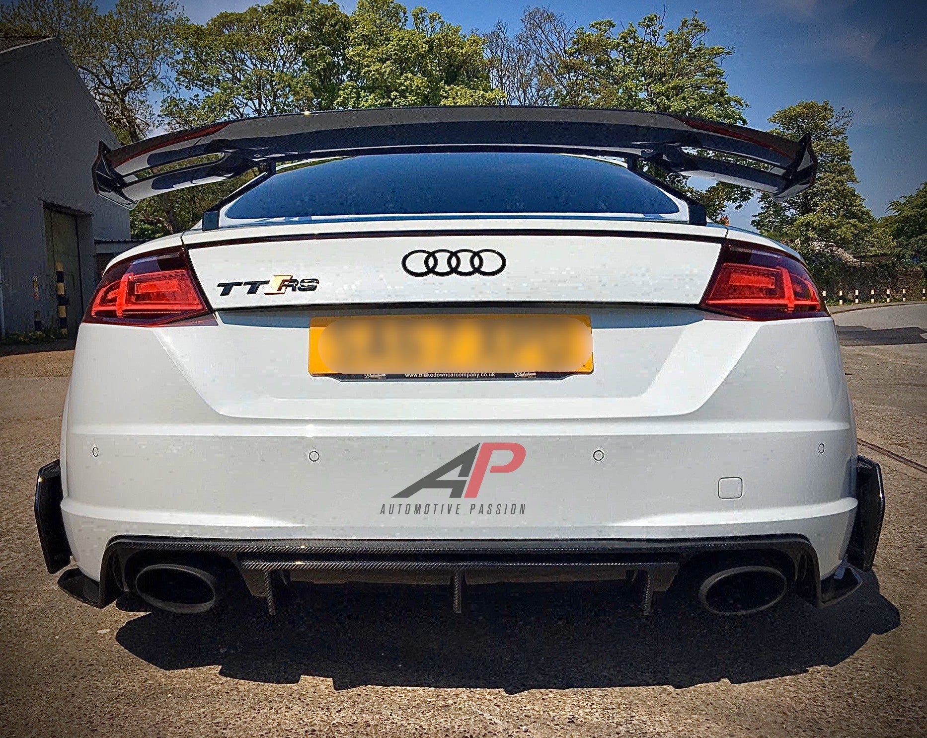 TTRS Carbon Diffuser – AP Design Rear Diffuser for Audi 8S Pre-Facelift