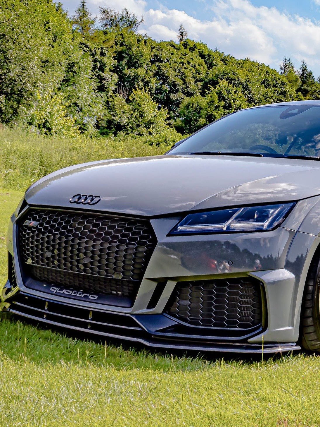 TTRS Carbon Splitter – Dry Carbon Front Lip for 2019+ Audi TTRS 8S FL