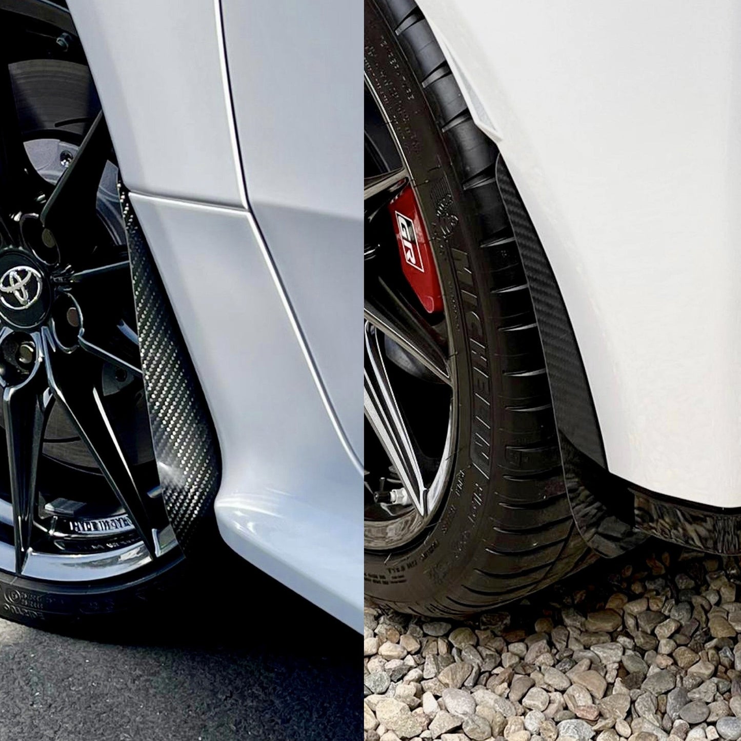 YARIS GR ARCH GUARDS – MUDFLAPS FOR TOYOTA GR YARIS RALLY PROTECTION