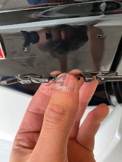 Yaris GR Rear Badges – Gloss Black Badge Set for Toyota GR Yaris