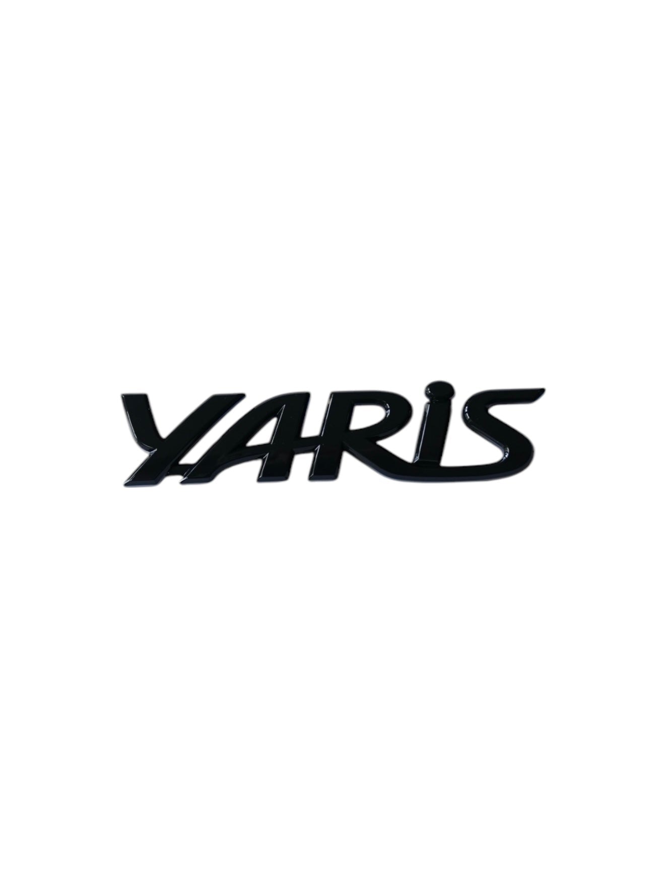 Yaris GR Rear Badges – Gloss Black Badge Set for Toyota GR Yaris