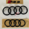 audi gloss black badge
