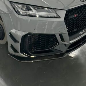 TTRS 8S Front Aero – Dry Carbon Splitter Package for 2019+ Facelift